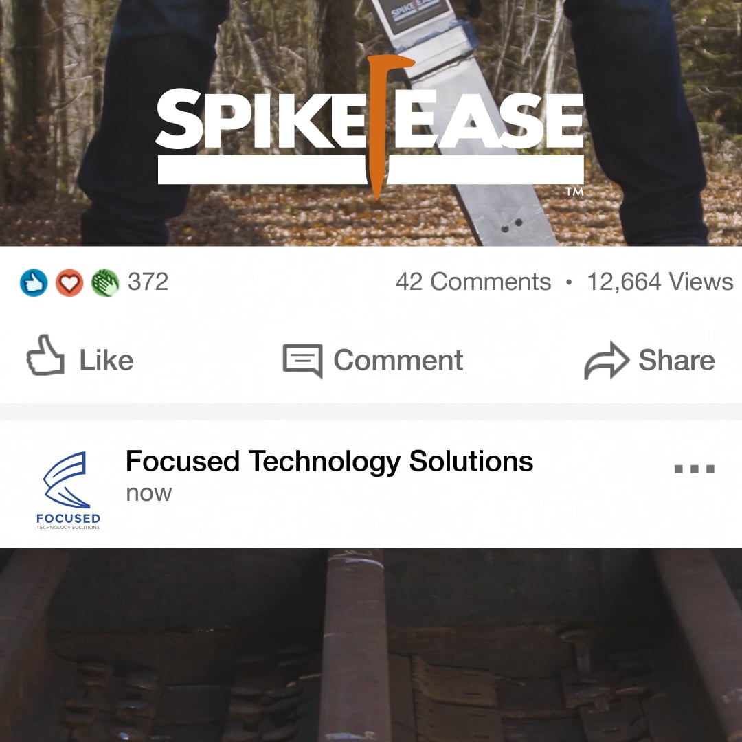 FocusedTS SpikeEase Top to Bottom Linkedin Ad